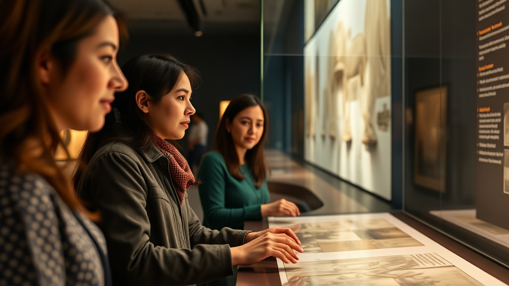 Museum Curators Create Innovative Displays Exploring Cultural Heritage And Heritage